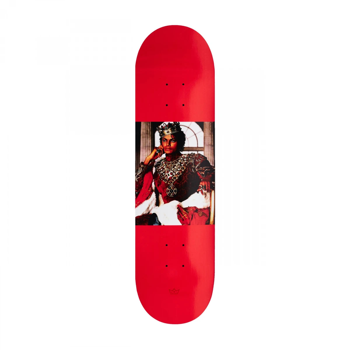 King Skateboards Applehead Red TJ Deck - 8.5 - Geometric Skateshop