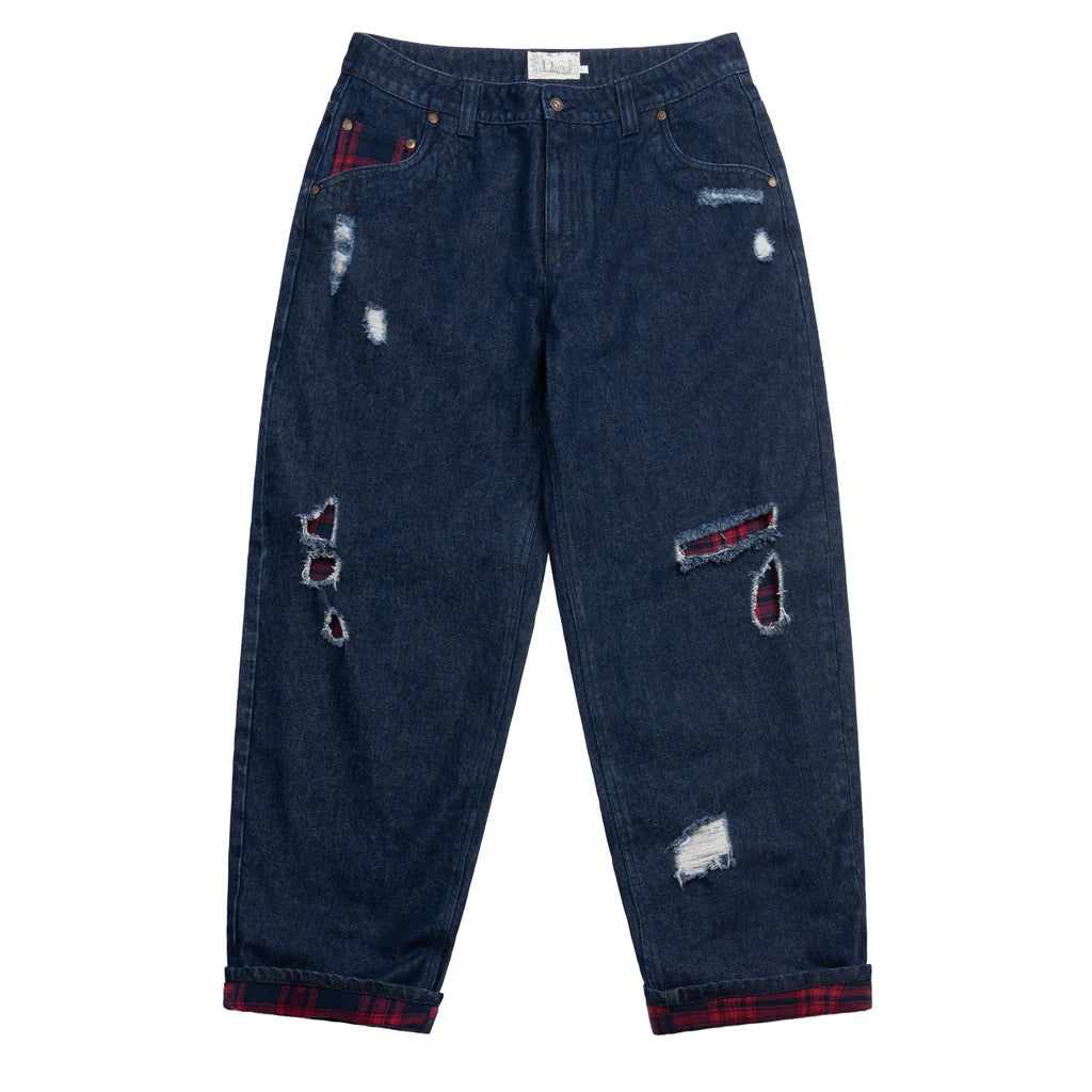 Dime Secret Baggy Denim Pants - Geometric Skateshop