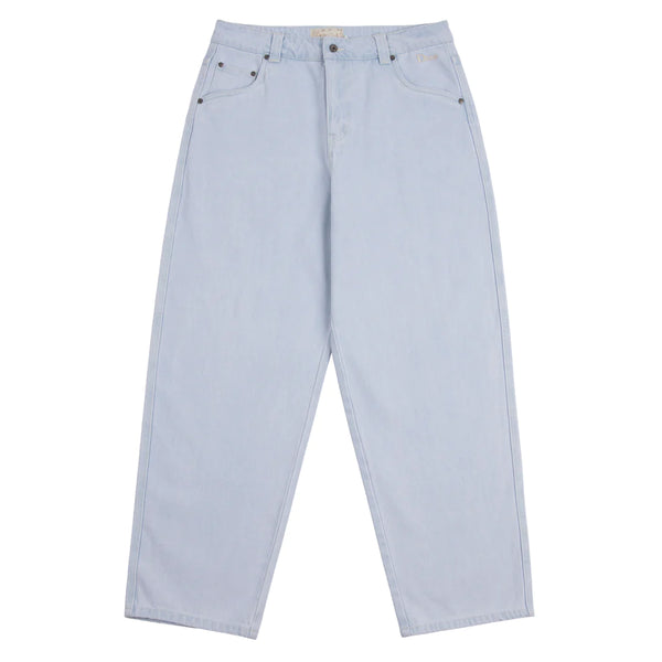 Dime Baggy Denim Pants - Light Washed - Geometric Skateshop