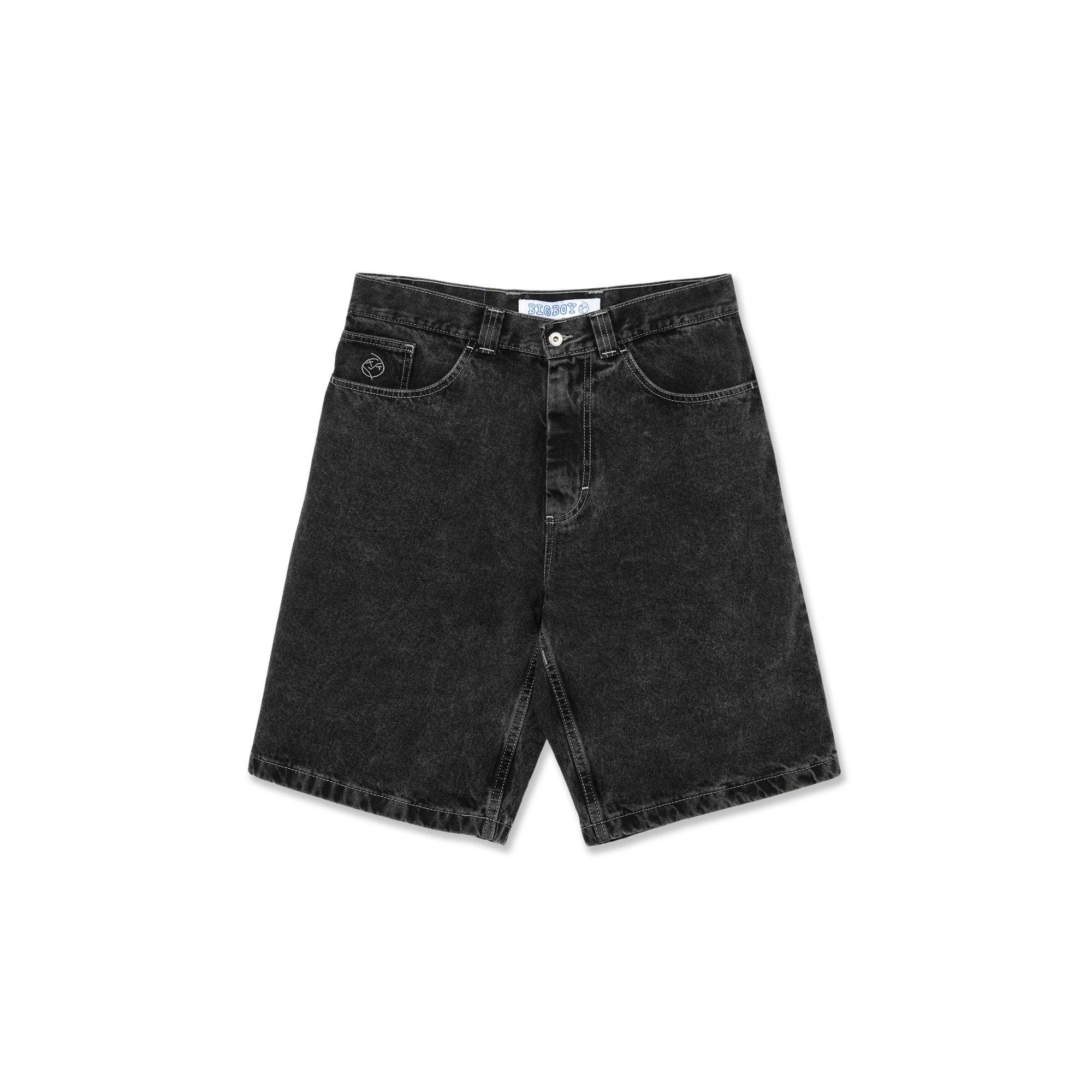 Polar Big Boy Shorts - Silver Black