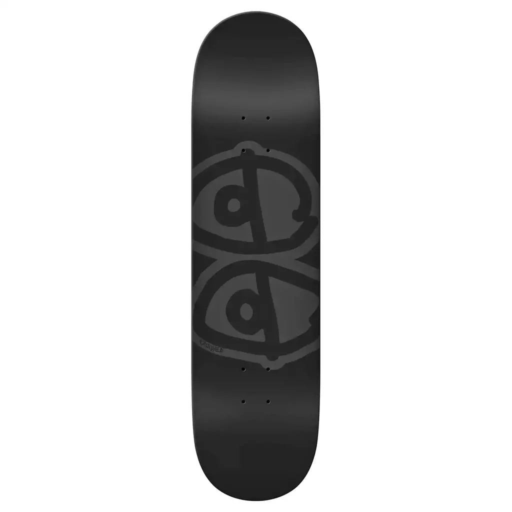 Krooked - Team Eyes Deck Black (8.5)