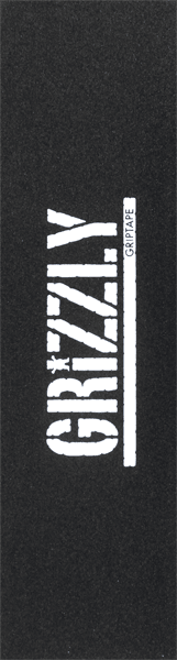 Grizzly Stamp Grip Tape - (Black/White)