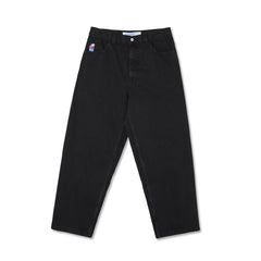 Polar Big Boy Jeans - (Pitch Black) - Geometric Skateshop