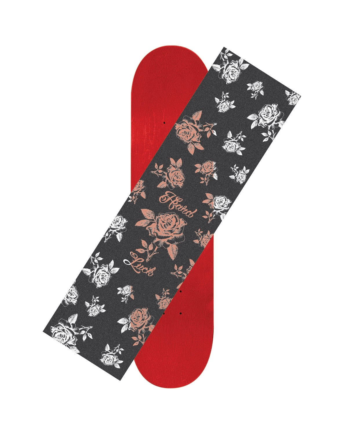 Hard Luck Rose Grip Tape- (Black/Clear)